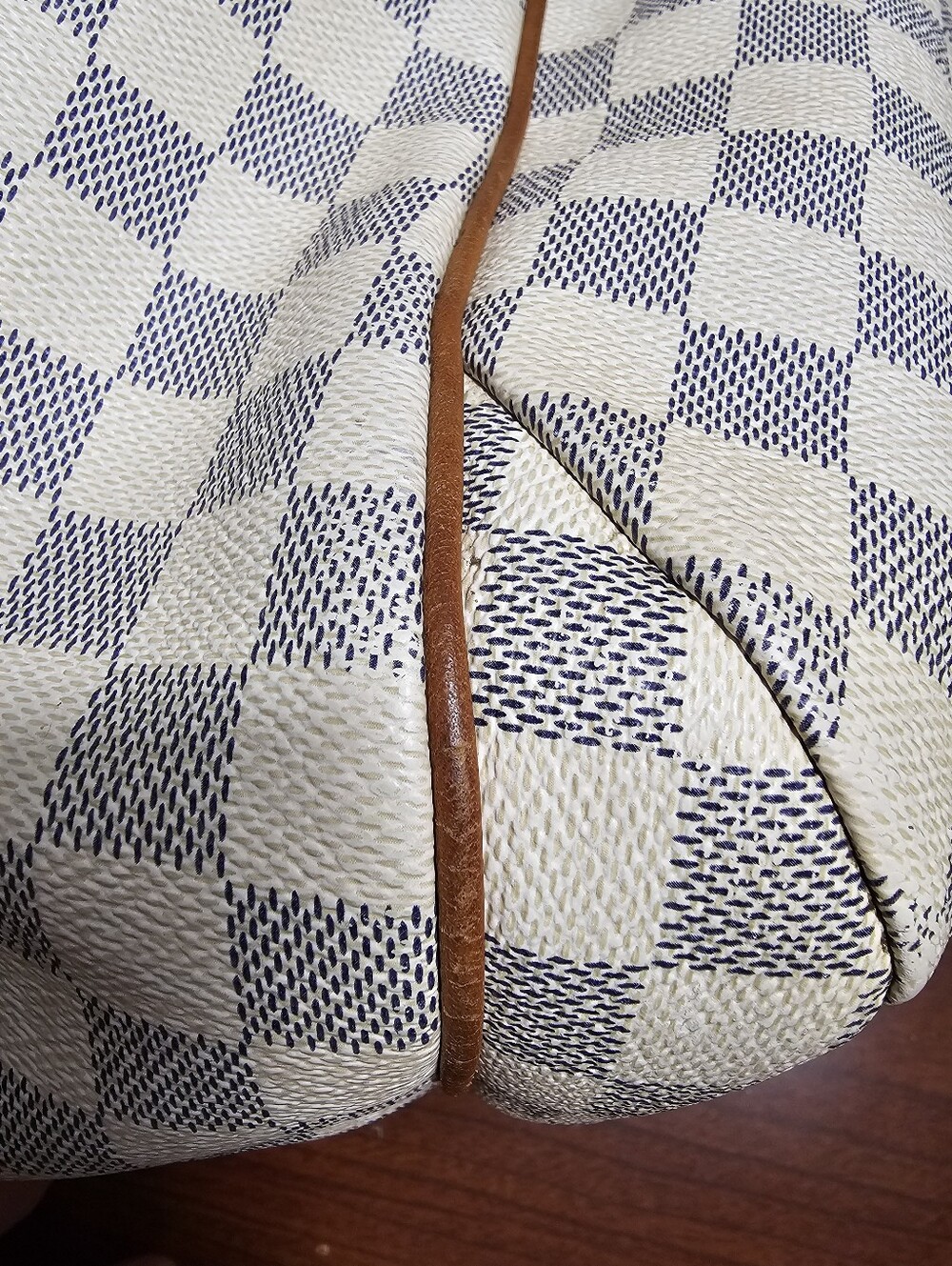 Auth Louis Vuitton Totally GM azur shoulder totes bag - Picture 6 of 15
